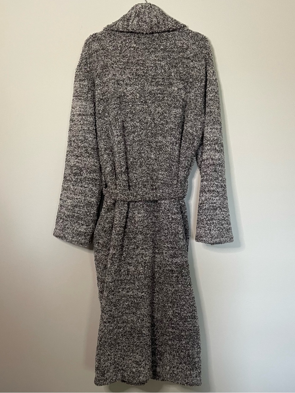 Barefoot Dreams Gray Heathered CozyChic Robe - Picture 3 of 4